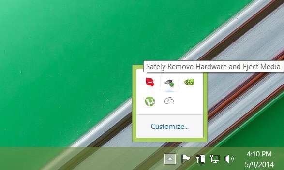 eject usb drive safely windows 10